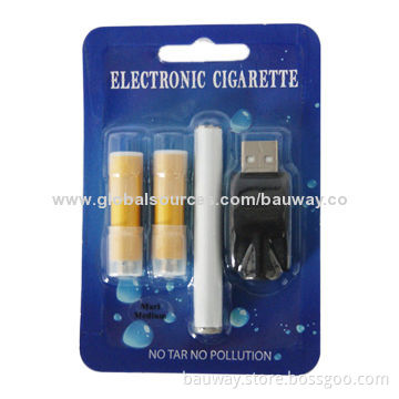 Bauway Manufacturer 250-puff Disposable Cartomizer Mini 510 Battery E Cigarette, 0.7mL CapacityNew